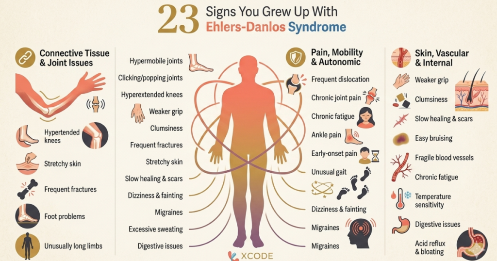 23 Signs You Grew Up With Ehlers-Danlos Syndrome
