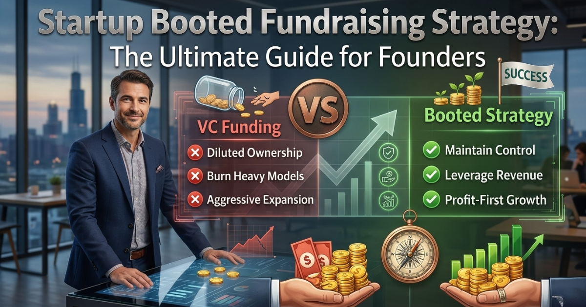 Startup Booted Fundraising Strategy: How to Raise Capital Without Losing Your Grit